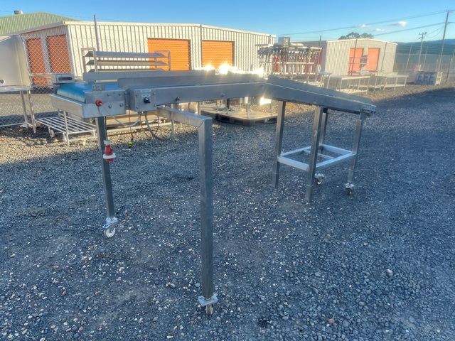 Conveyor Belt Type 3m long x 400mm wide motorised Head drum