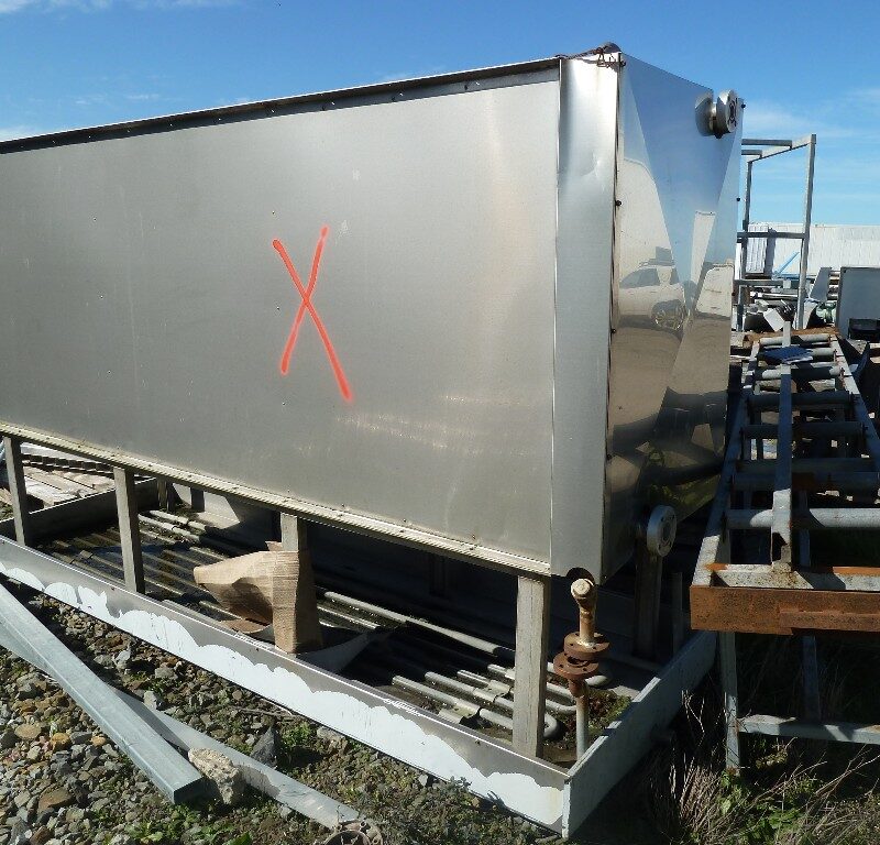 Evaporator ISJ-400 900mm x 1.2m x 3.3m Over all height 2m