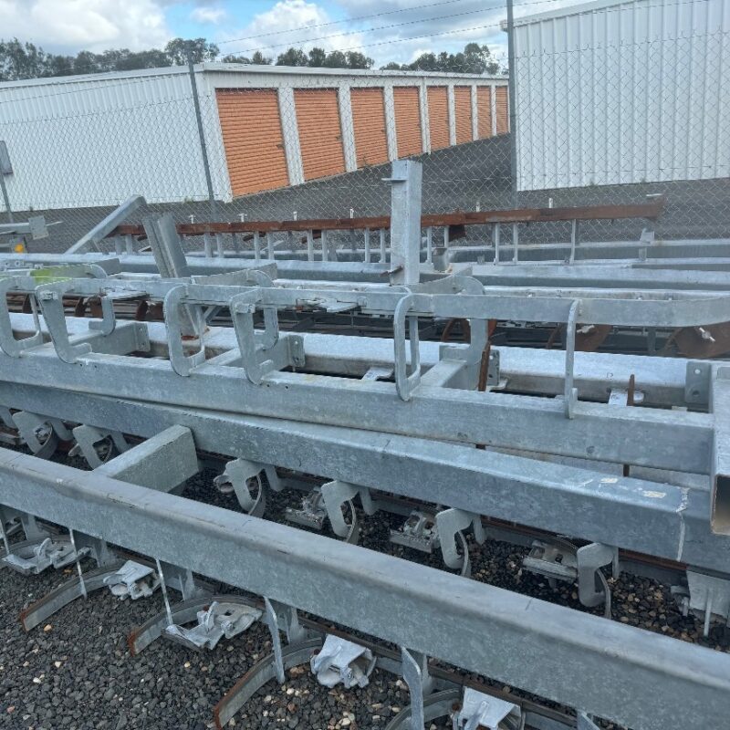 Rail, Gates, Strong back and supports