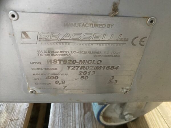 Model S R Skinner Skinner Grasselli Model RST 520-M -CLO 2013 – Southern Processing Equipment