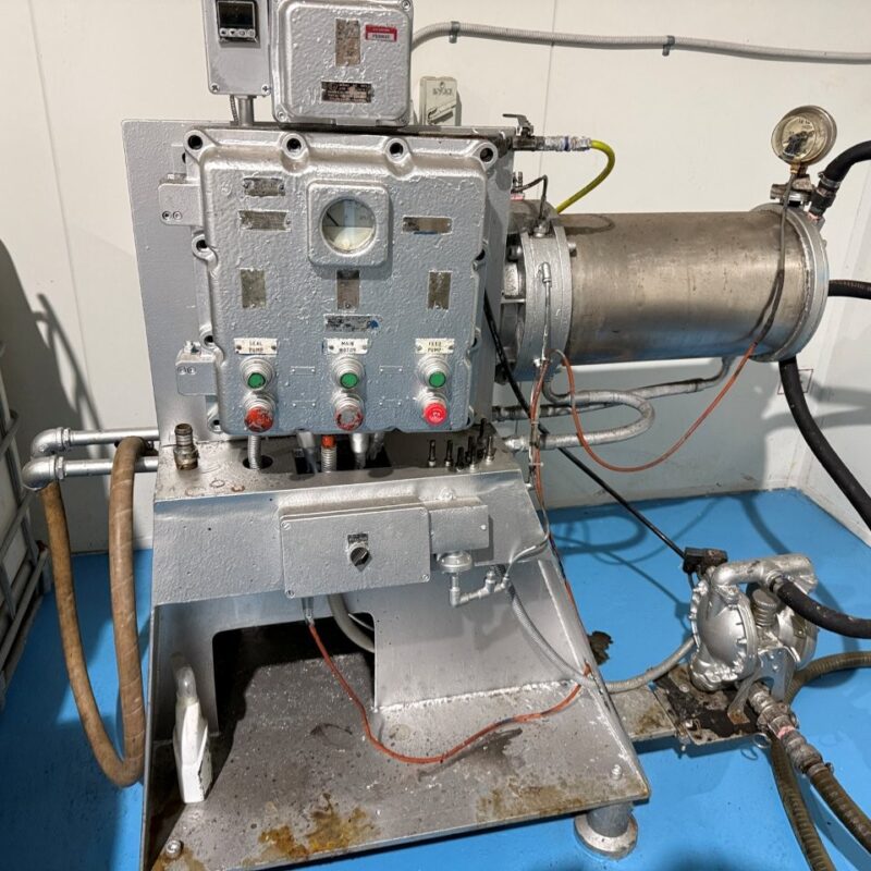 Ball mill with SS tank