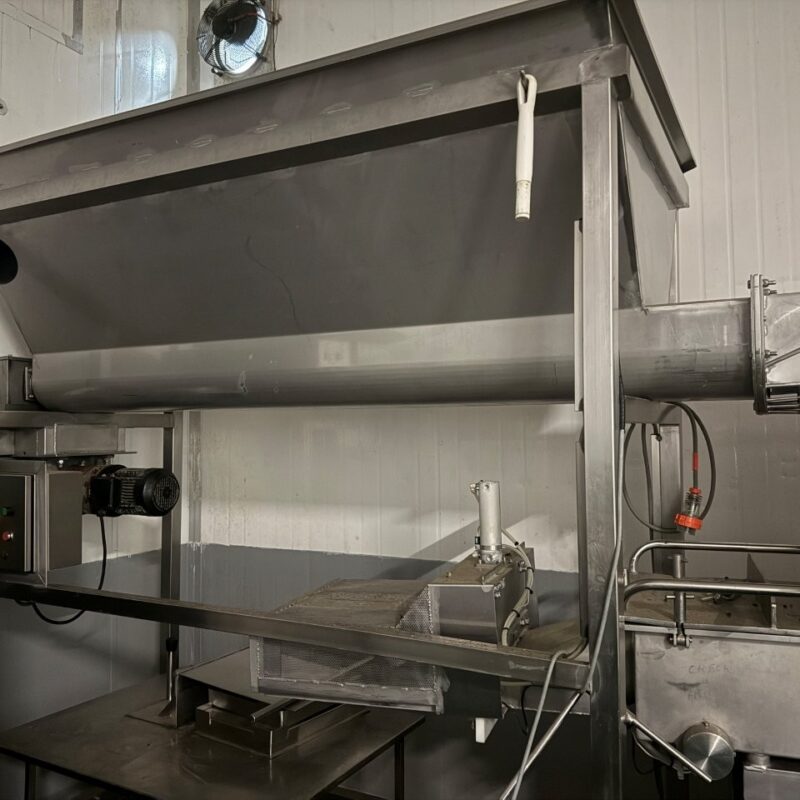 Bin transfer auger Stainless Steel