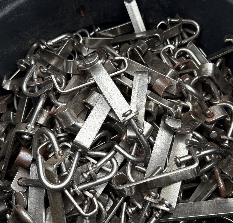 Slides Steel small stock 200mm long