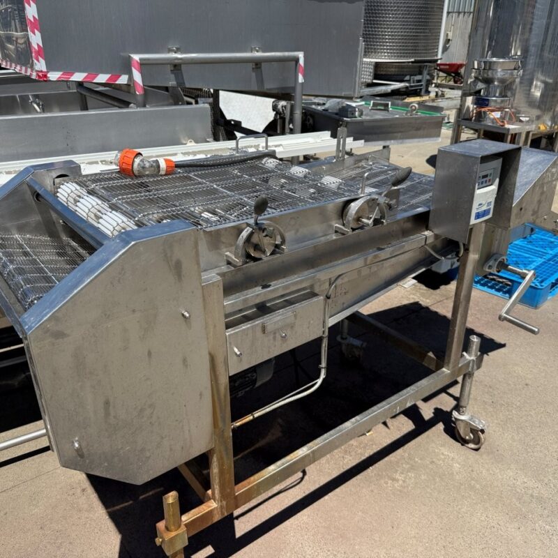 Conveyor SS Batterer 600mm wide belt x 2.3m long