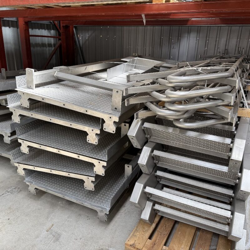 Platforms and Stairs Stainless Steel