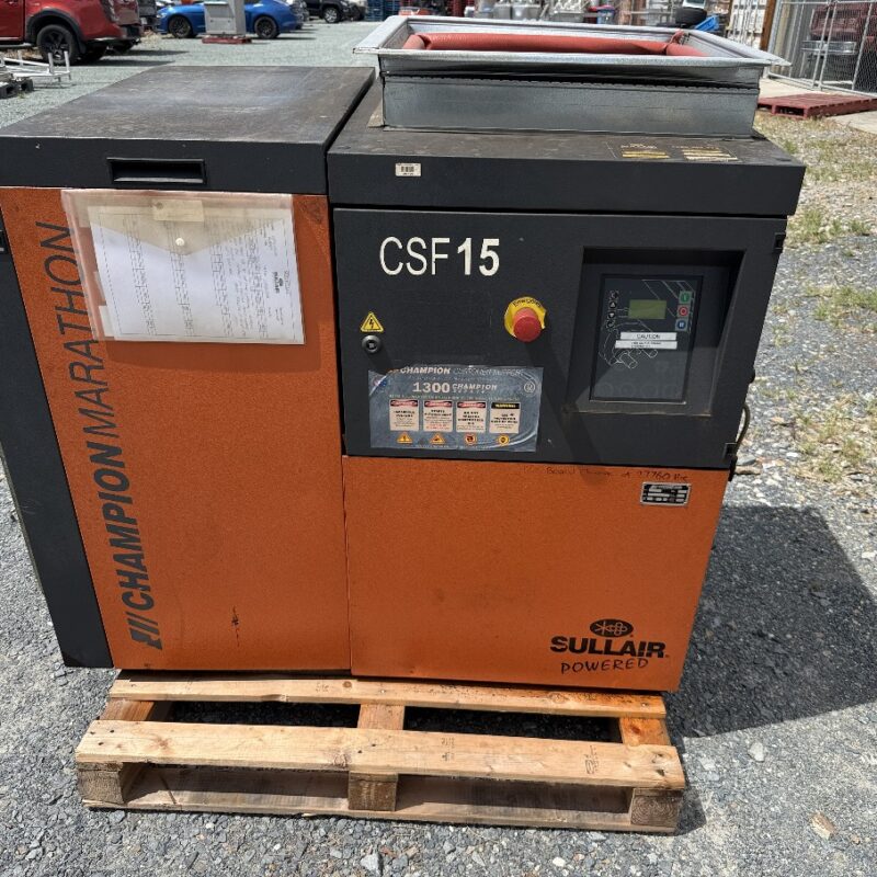 Compressor Rotary Screw Champion Marathon CSF15 with Dryer Year 2007