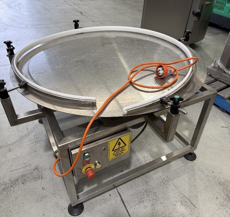 Lazy Susan table single phase 1.1m Dia 0.37kW Motor