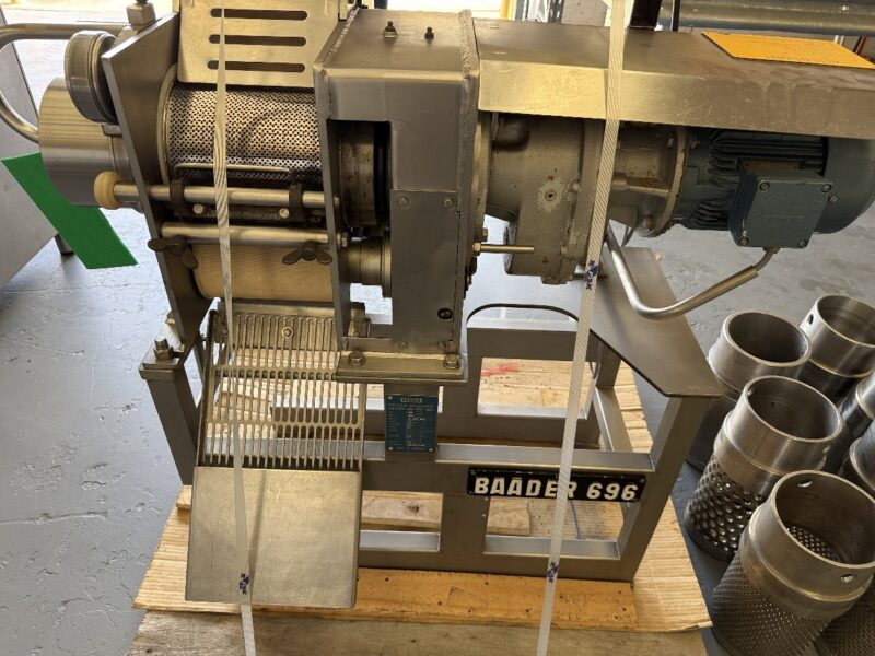 Mdm Processing Machine Meat Separator MDM machine Baader 696 – Southern Processing Equipment