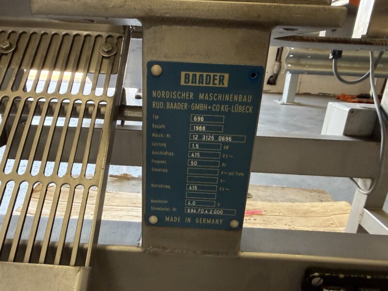 Mdm Processing Machine Meat Separator MDM machine Baader 696 – Southern Processing Equipment