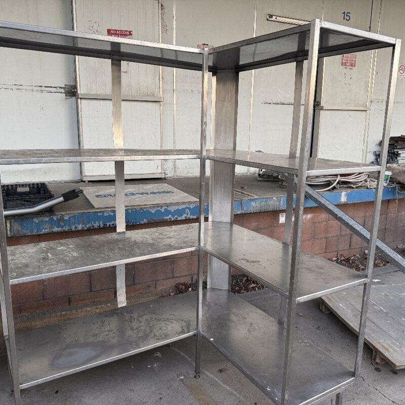 Rack Corner unit SS 1600mm x 1320mm x 2015mm