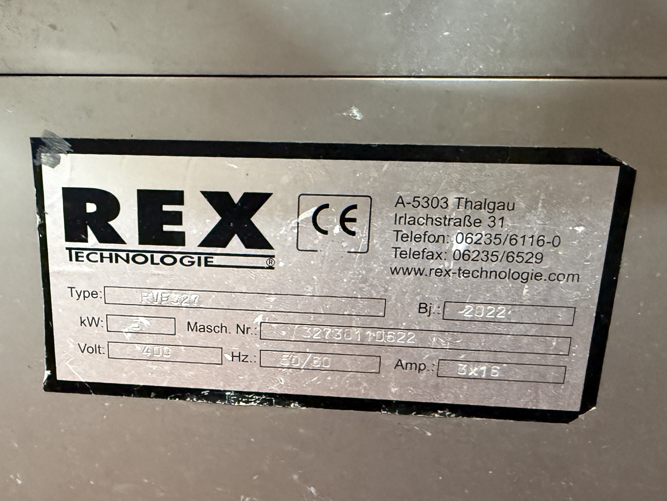 REX RVF 327 Vacuum Filler & Linker Year 2022 - Image 5